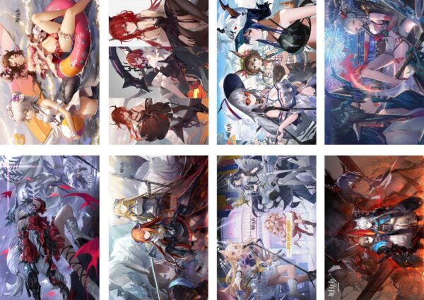 MCPT149 Arknights Posters price for 5 sets 8 pcs a set 29x42cm