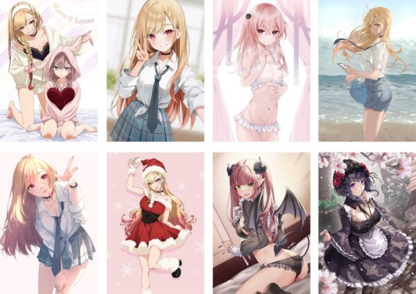 MCPT168 My Dress-Up Darling Posters price for 5 sets 8 pcs a set 29x42cm