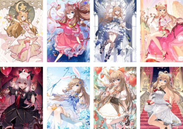 MCPT174 Diana Posters price for 5 sets 8 pcs a set 29x42cm