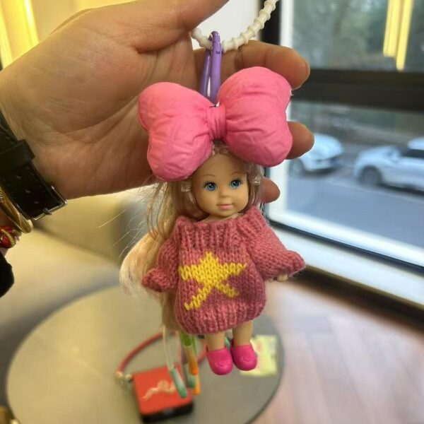 MCMK1537 #6 Korean Popular Cute Little Princess Doll Keychains price for 2 pcs