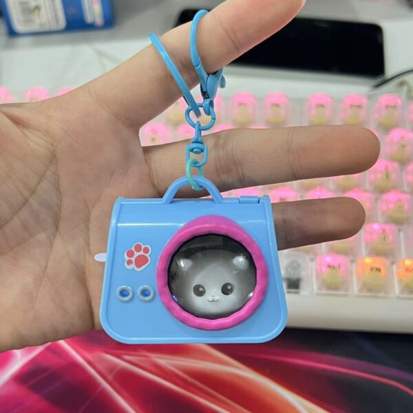 MCMK1560 Cat Backpack Luminous Night Light Keychain price for 5 pcs