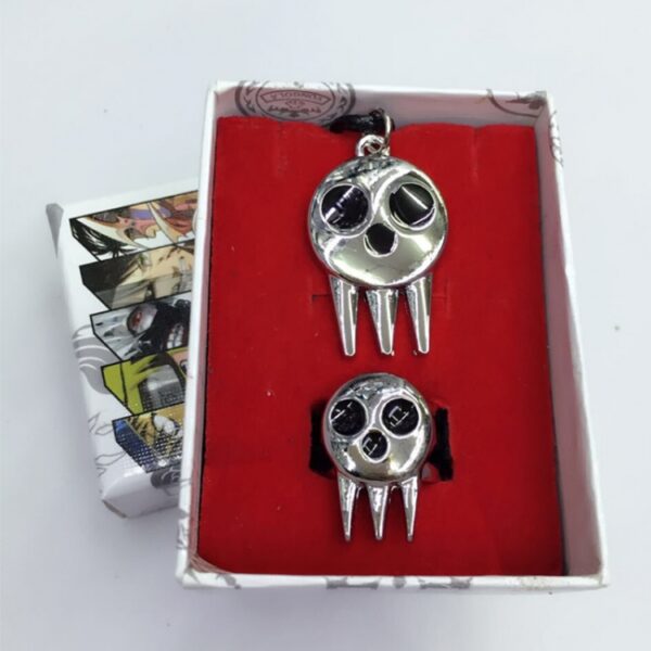 MCMK1568 Soul Eater Ring and Necklace Set