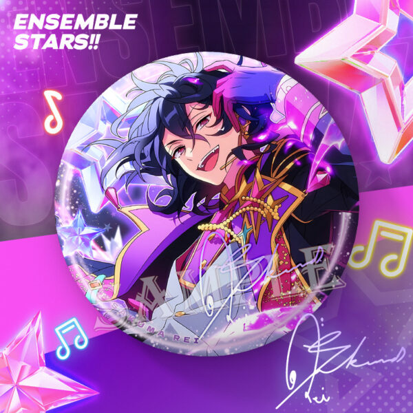 MCMK1588 Ensemble Stars Brooches price for 5pcs 75mm