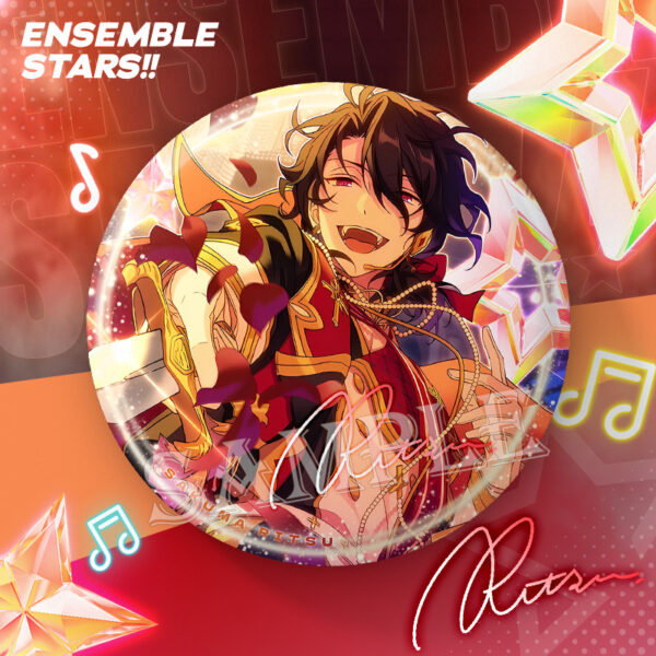 MCMK1589 Ensemble Stars Brooches price for 5pcs 75mm