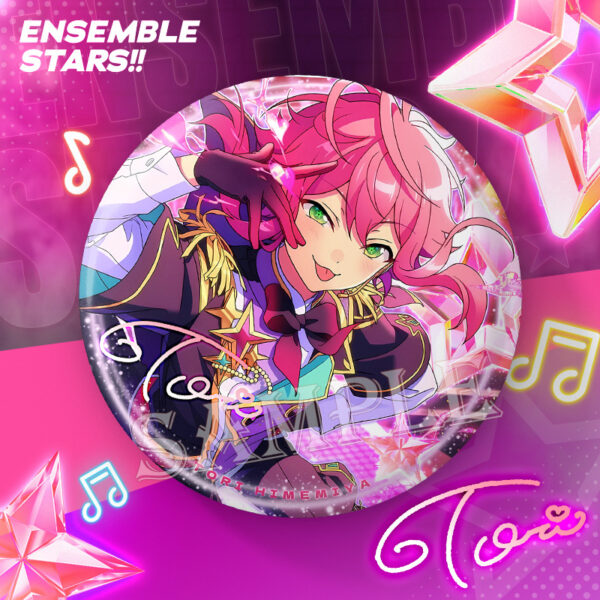 MCMK1590 Ensemble Stars Brooches price for 5pcs 75mm