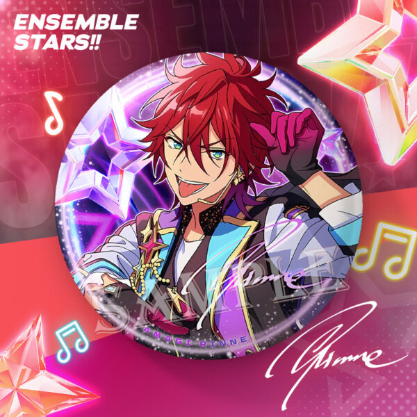 MCMK1591 Ensemble Stars Brooches price for 5pcs 75mm