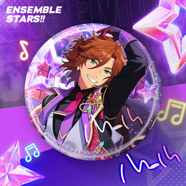 MCMK1592 Ensemble Stars Brooches price for 5pcs 75mm