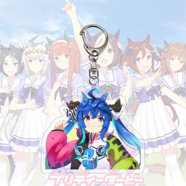 10588 Uma musume Pretty Derby Acrylic Key Chain price for 5 pcs 5.5cm