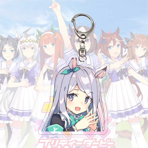 10590 Uma musume Pretty Derby Acrylic Key Chain price for 5 pcs 5.5cm