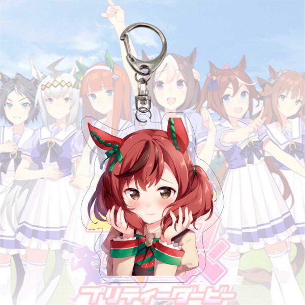 10599 Uma musume Pretty Derby Acrylic Key Chain price for 5 pcs 5.5cm
