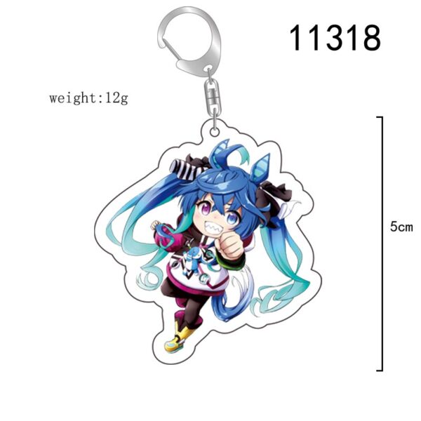 11318 Uma musume Pretty Derby Acrylic Key Chain price for 5 pcs 5.5cm
