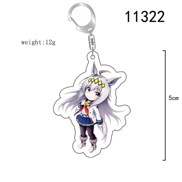 11322 Uma musume Pretty Derby Acrylic Key Chain price for 5 pcs 5.5cm