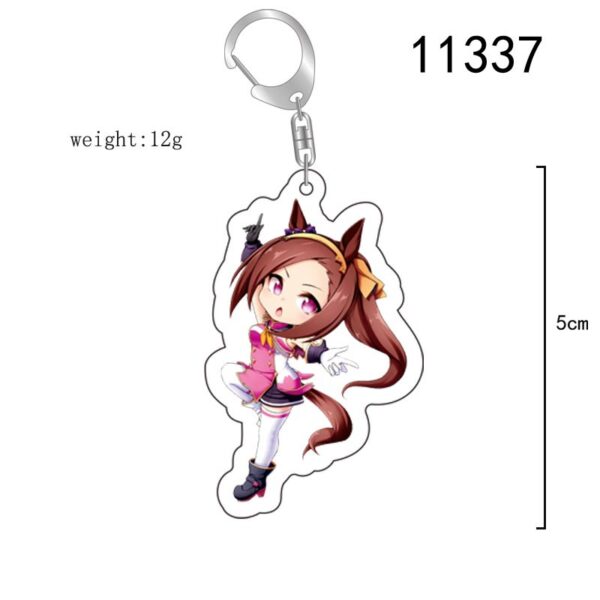 11337 Uma musume Pretty Derby Acrylic Key Chain price for 5 pcs 5.5cm