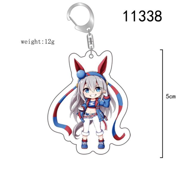 11338 Uma musume Pretty Derby Acrylic Key Chain price for 5 pcs 5.5cm