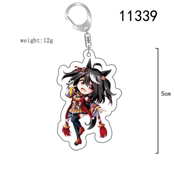 11339 Uma musume Pretty Derby Acrylic Key Chain price for 5 pcs 5.5cm