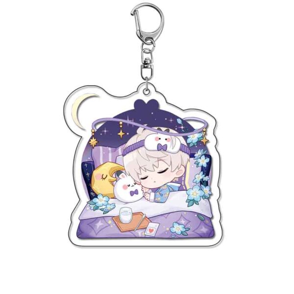 18934 Love and Deepspace Acrylic Key Chain price for 5 pcs 5.5cm