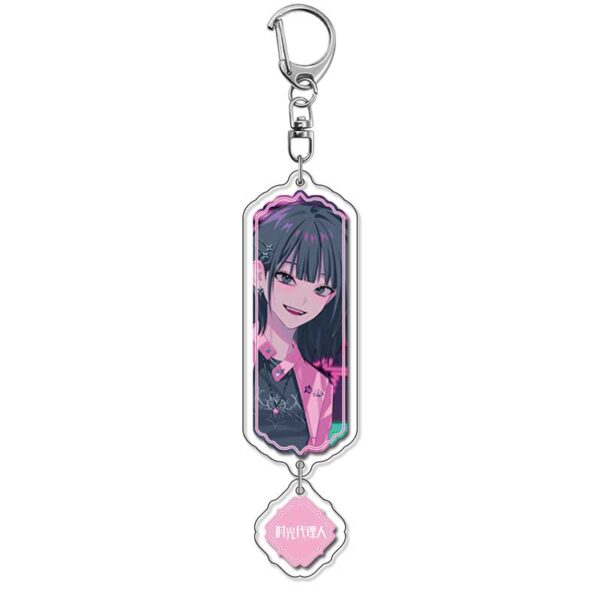 18940 Link Click Acrylic Key Chain price for 5 pcs 5.5cm