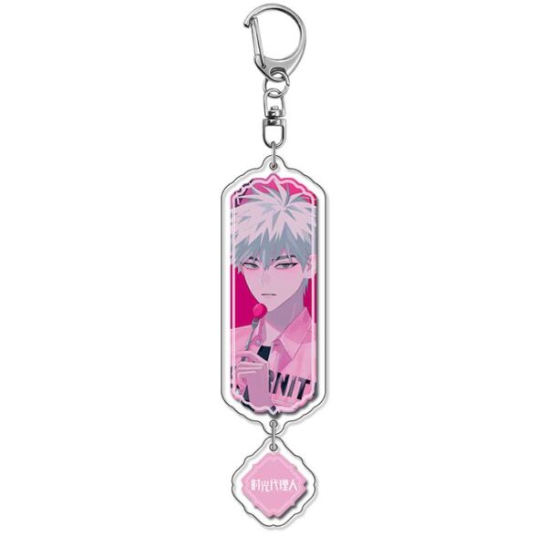 18941 Link Click Acrylic Key Chain price for 5 pcs 5.5cm