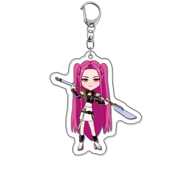 19006 K-Pop Demon Hunters Acrylic Key Chain price for 5 pcs 5.5cm