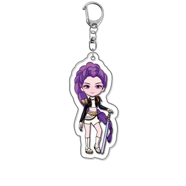 19007 K-Pop Demon Hunters Acrylic Key Chain price for 5 pcs 5.5cm