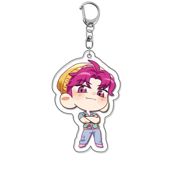 19034 K-Pop Demon Hunters Acrylic Key Chain price for 5 pcs 5.5cm