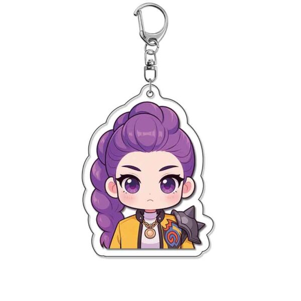 19045 K-Pop Demon Hunters Acrylic Key Chain price for 5 pcs 5.5cm
