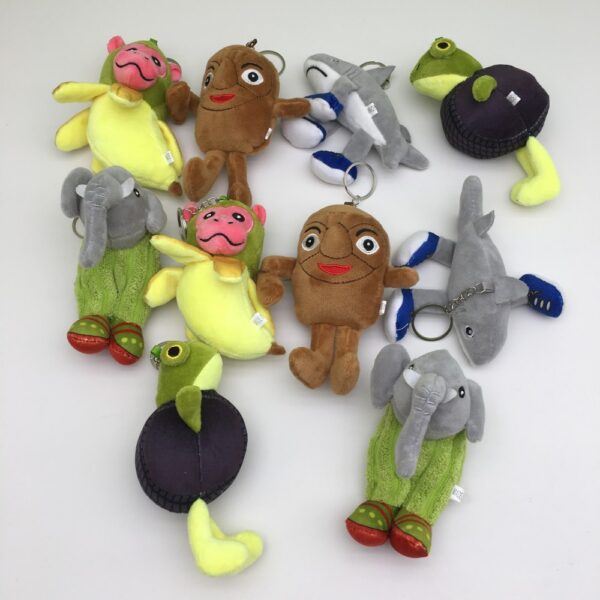 MCPC896 Classic of Mountains and Seas Plush Toy  Bag Charm  Keychain  Gaming Peripheral Charm  13CM price for 10 pcs