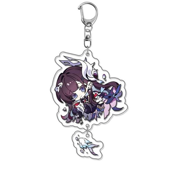19142 Honkai Star Rail  Acrylic Key Chain price for 5 pcs 5.5cm