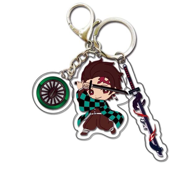 19149 Demon Slayer Acrylic Key Chain price for 5 pcs 5.5cm