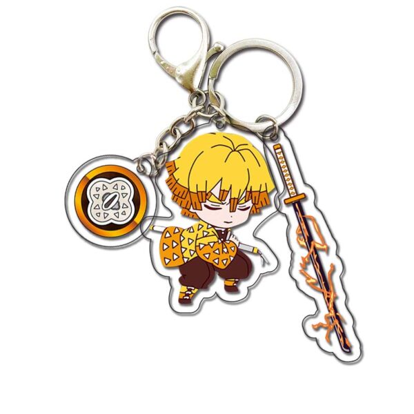 19151 Demon Slayer Acrylic Key Chain price for 5 pcs 5.5cm