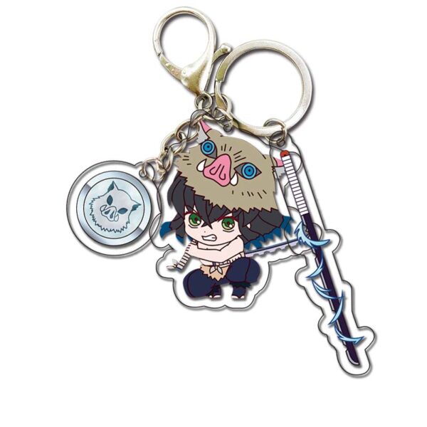 19152 Demon Slayer Acrylic Key Chain price for 5 pcs 5.5cm