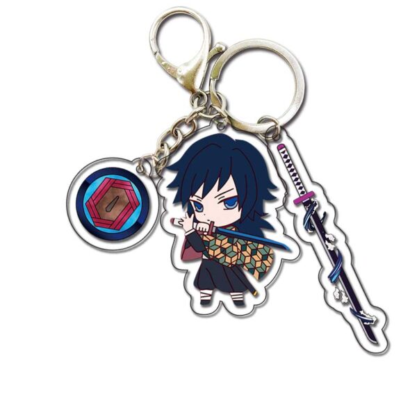 19153 Demon Slayer Acrylic Key Chain price for 5 pcs 5.5cm