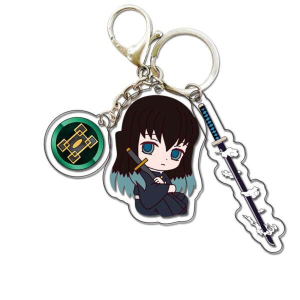 19161 Demon Slayer Acrylic Key Chain price for 5 pcs 5.5cm