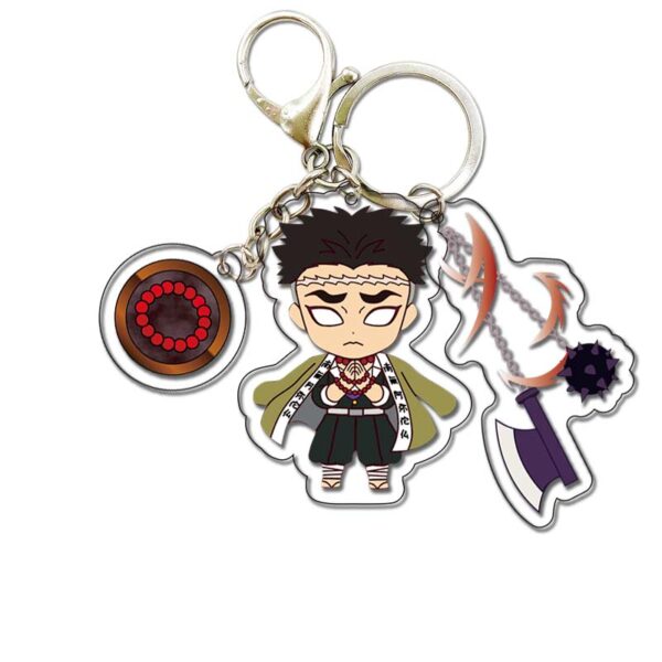 19162 Demon Slayer Acrylic Key Chain price for 5 pcs 5.5cm