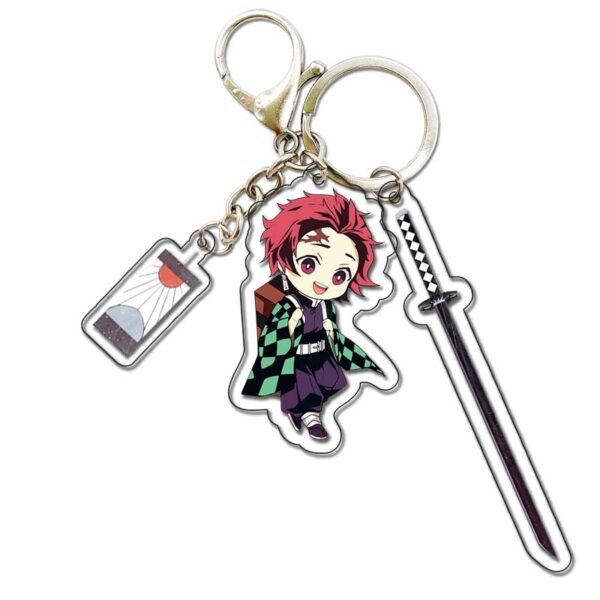 19163 Demon Slayer Acrylic Key Chain price for 5 pcs 5.5cm