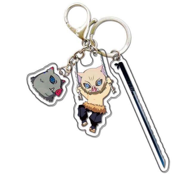 19167 Demon Slayer Acrylic Key Chain price for 5 pcs 5.5cm