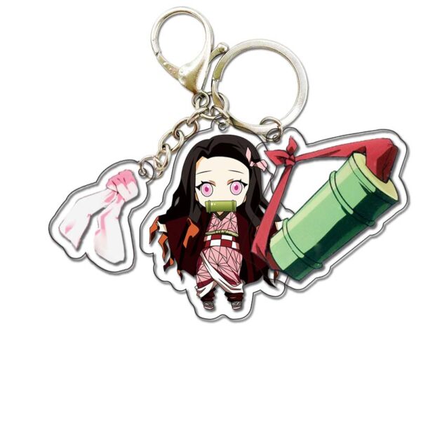 19168 Demon Slayer Acrylic Key Chain price for 5 pcs 5.5cm
