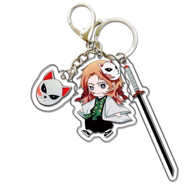 19180 Demon Slayer Acrylic Key Chain price for 5 pcs 5.5cm