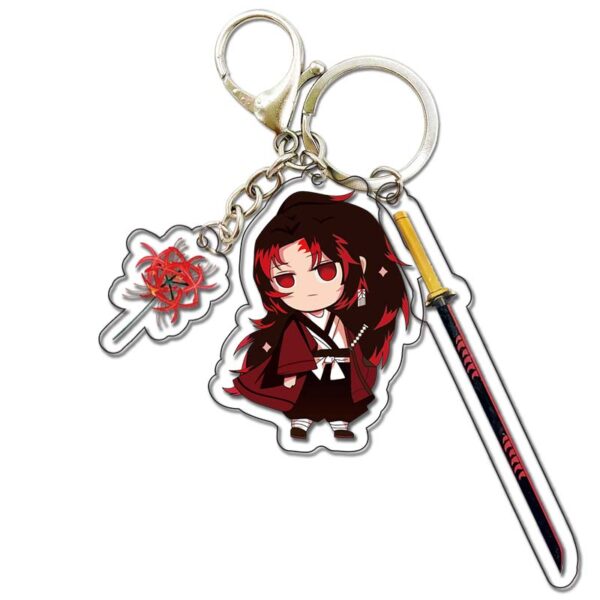 19181 Demon Slayer Acrylic Key Chain price for 5 pcs 5.5cm