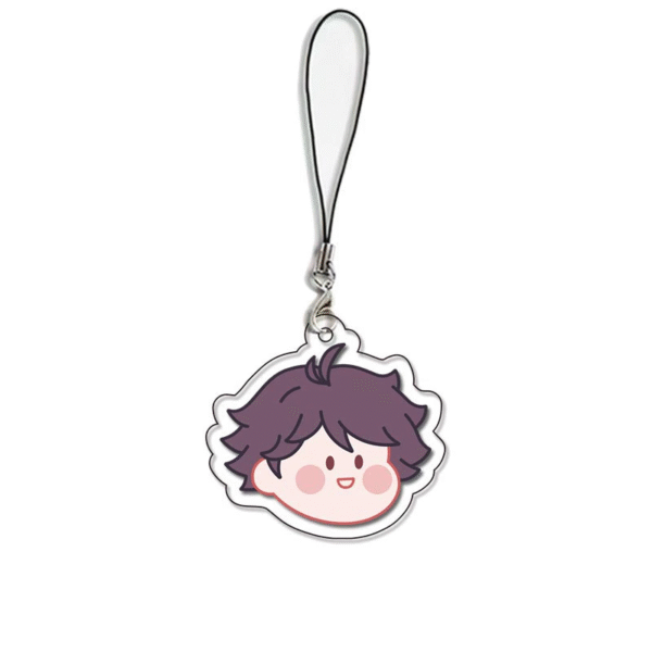 19263 Haikyuu Acrylic Phone Straps Key Chains price for 5 pcs