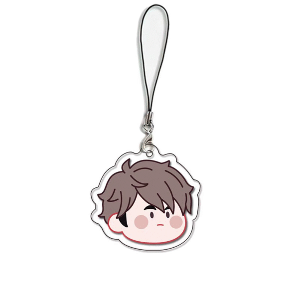 19267 Haikyuu Acrylic Phone Straps Key Chains price for 5 pcs