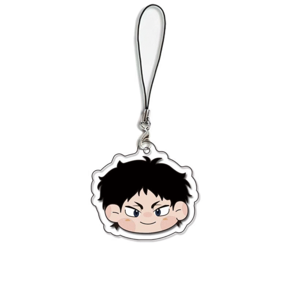 19272 Haikyuu Acrylic Phone Straps Key Chains price for 5 pcs