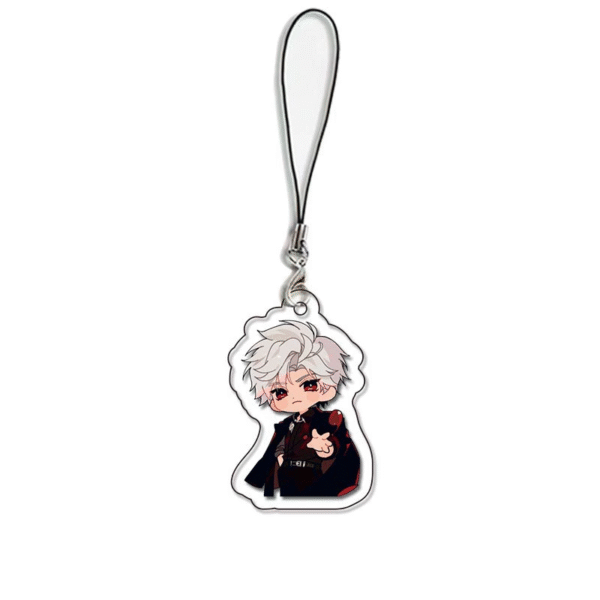 19282 Love and Deepspace Acrylic Phone Straps Key Chains price for 5 pcs