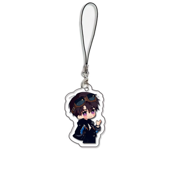 19283 Love and Deepspace Acrylic Phone Straps Key Chains price for 5 pcs