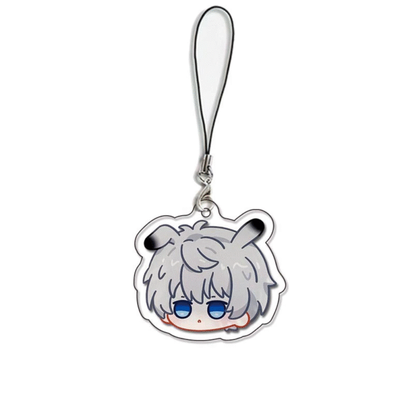19287 Love and Deepspace Acrylic Phone Straps Key Chains price for 5 pcs