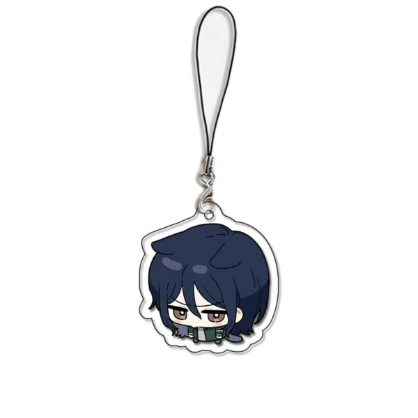 19299 Wind Breaker Acrylic Phone Straps Key Chains price for 5 pcs