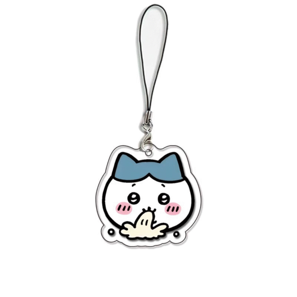 19304 Chiikawa Acrylic Phone Straps Key Chains price for 5 pcs