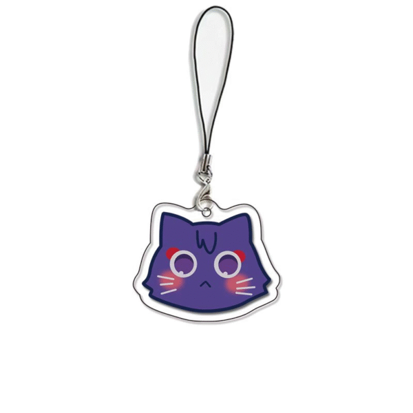 19322 Genshin Impact Acrylic Phone Straps Key Chains price for 5 pcs