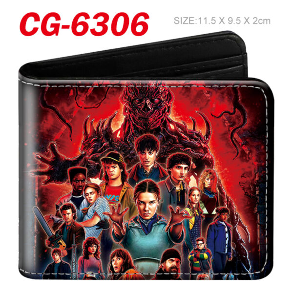 CG-6306 Stranger Things Wallet PVC Purse11x9.5x2cm 60g