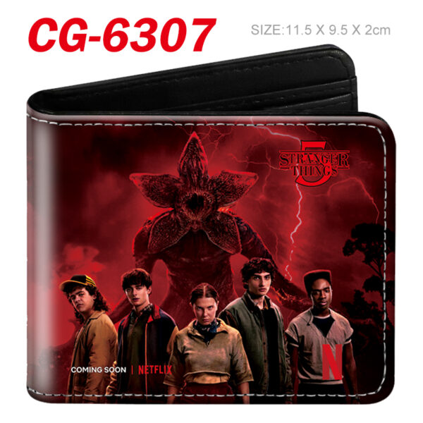 CG-6307 Stranger Things Wallet PVC Purse11x9.5x2cm 60g